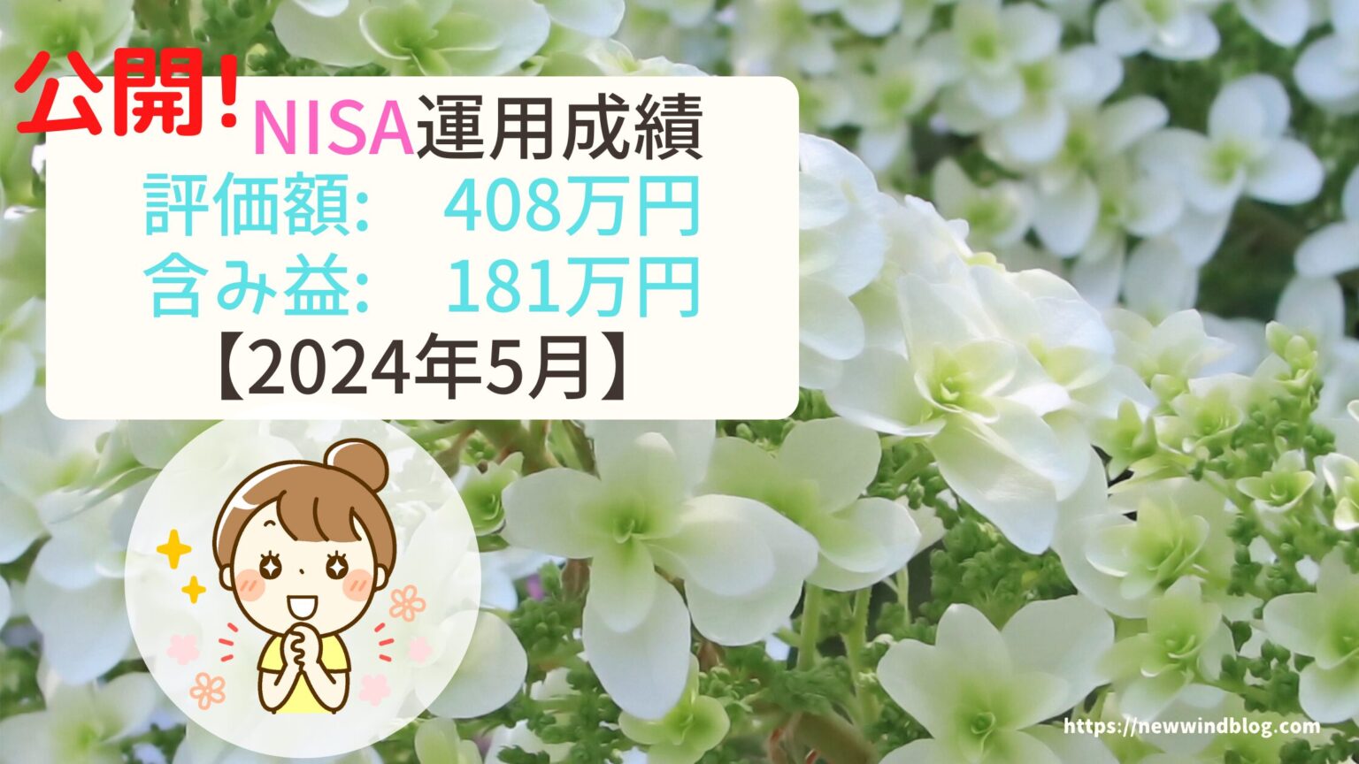 NISA運用成績【2024年5月】 公開